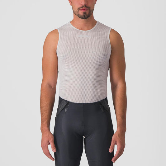 Castelli Pro Mesh 2.0 Sleeveless Base Layer White XS