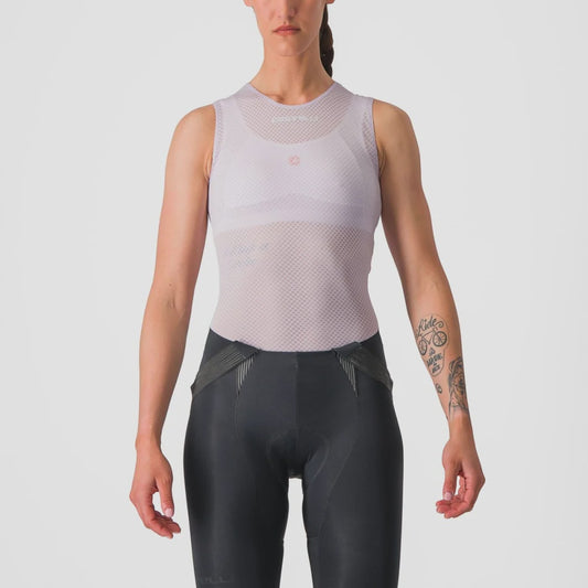 Castelli Pro Mesh Women Sleeveless Base Layer Purple Mist S
