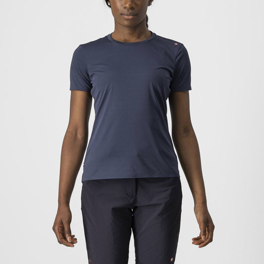 Castelli Tech 2 Women Tee Savile Blue XS