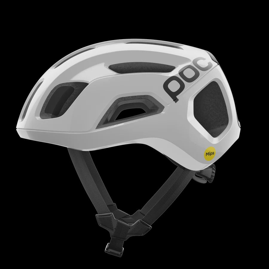 POC Ventral Air WF MIPS Hydrogen White/Uranium Black Matt with Logo, Small 55-58