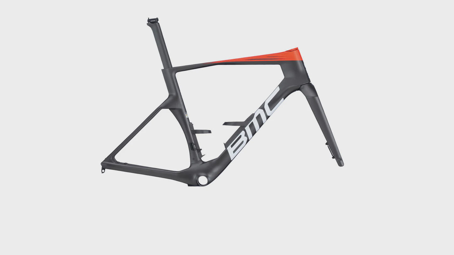 2026 BMC Teammachine Race 01 Frameset V1 Carbon/Neon Red 51