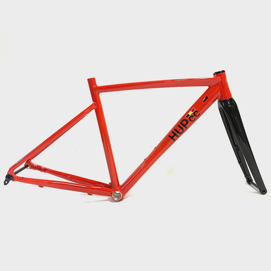 HUP straatrace Road Frameset 44cm Red