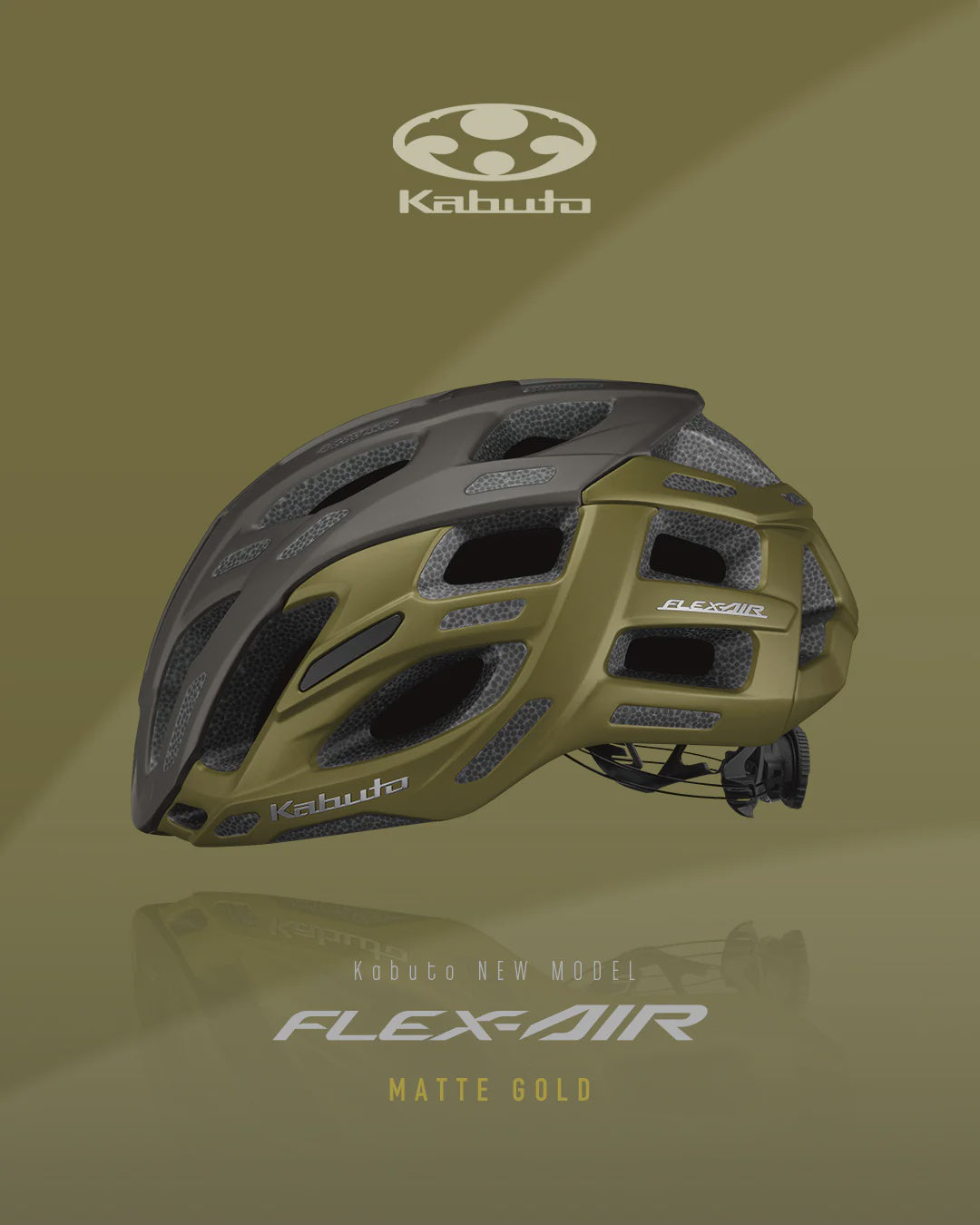 Kabuto Flex-Air Helmet Matte Gold S/M (55-58cm)