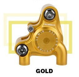 Lewis Ultimate Lightweight Flat Mount Road Bike Caliper SLR Shimano - Gold