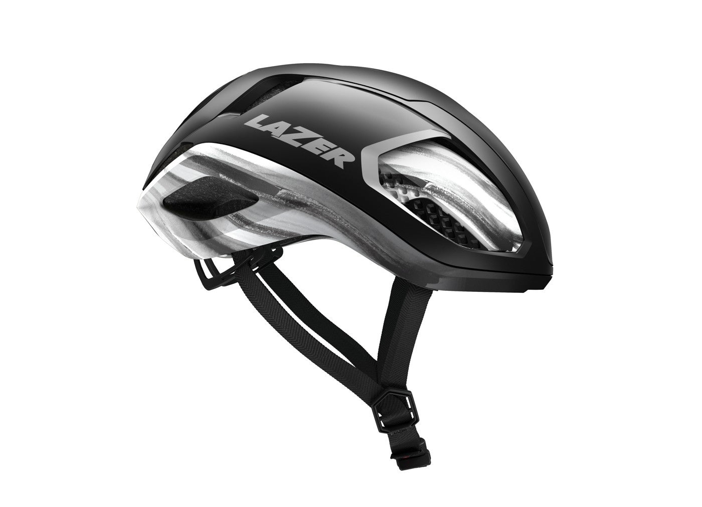 Lazer Vento KinetiCore Helmet Black Silver L