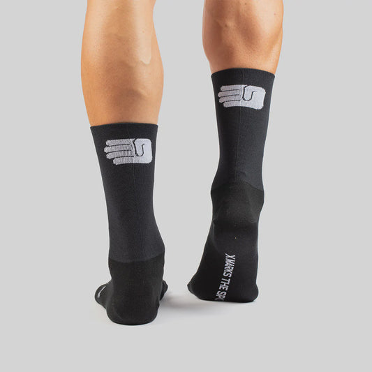 BURGH Paper Socks - Black - M/L 43-45