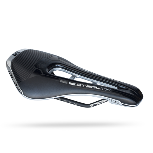 PRO Stealth Ltd Saddle Black Silver 142mm