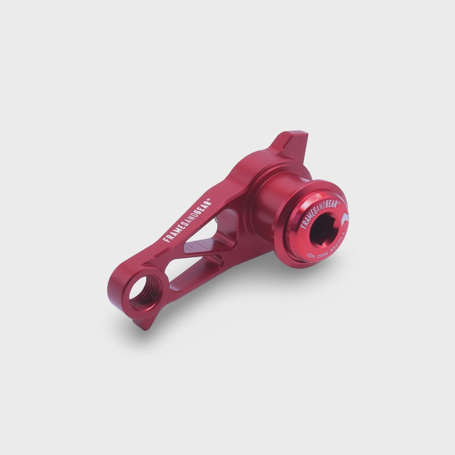 Frames And Gear Disc Brake Derailleur Hanger for UDH Systems (Shimano Shifting) - Red