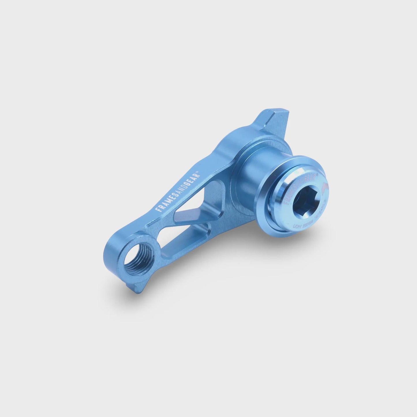 Frames And Gear Disc Brake Derailleur Hanger for UDH Systems (Shimano Shifting) - Turqoise