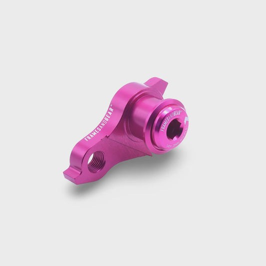 Frames And Gear Disc Brake Derailleur Hanger for UDH Systems (SRAM Shifting) - Pink