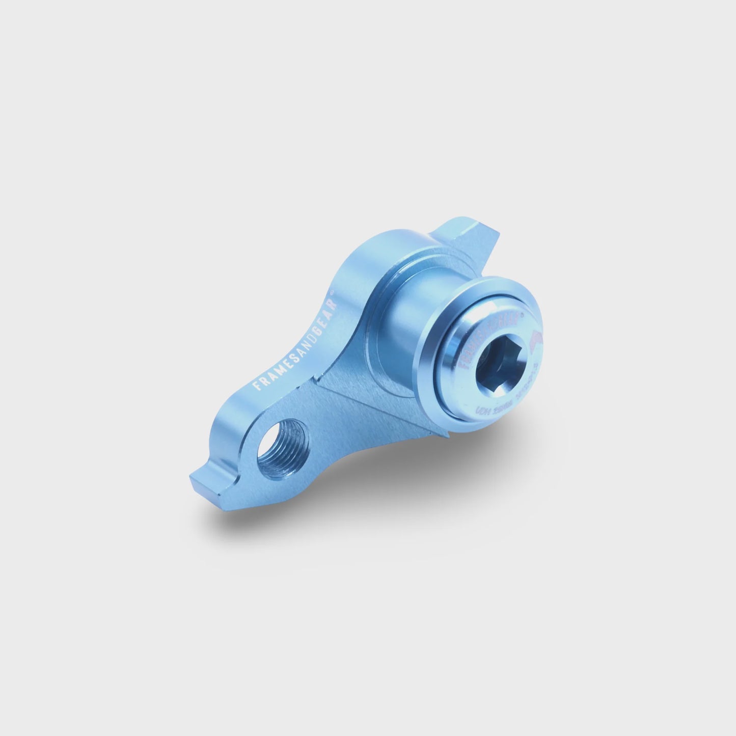Frames And Gear Disc Brake Derailleur Hanger for UDH Systems (SRAM Shifting) - Turqoise