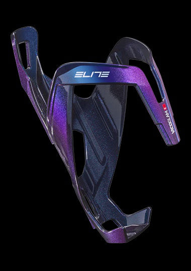 Elite Bottle Cage Vico Glam Glitter Metal Blue